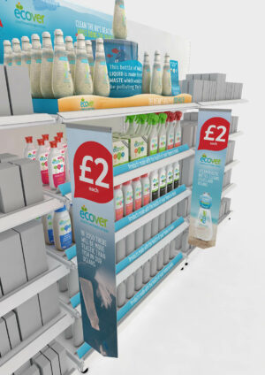 point of sale on shelf display design concepts artwork graphic design creative scamps sketches rendering visuals 3D render design agency creative agency studio