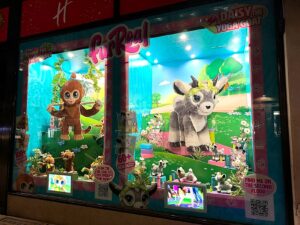 PR event installation window display visual merchandising prop makers large format printing retail display signage printers beposke design agency