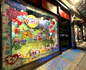 PR event installation window display visual merchandising prop makers large format printing retail display signage printers beposke creative design agency