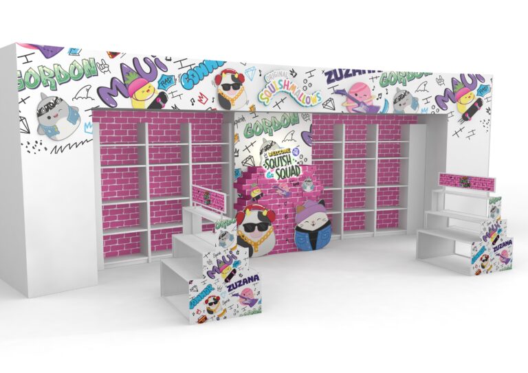 PR event space pop up shop retail environment installation bespoke prop makers creative design agency