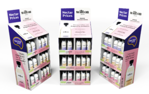 FSDU POS Point of Sale OFD promotional display design agency printers assembly fulfilment co-packing pre-filling