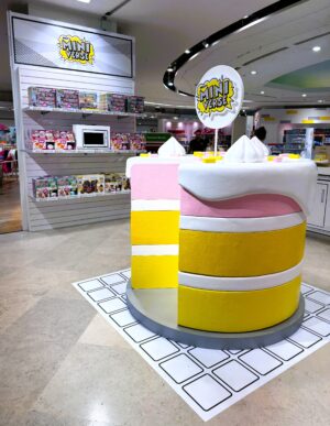 PR event space pop up shop retail environment installation bespoke prop makers creative design agency