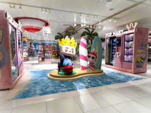 PR event space pop up shop retail environment installation bespoke prop makers creative design agency