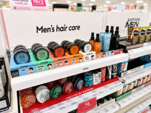 health and beauty display Tray point of sale shelf display promotional display retail display